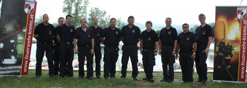Freiwillige Feuerwehr Krems/Donau - Erste "Ausbildungsprfung Feuerwehrboote" in N absolviert