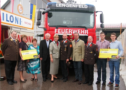 Freiwillige Feuerwehr Krems/Donau - FF Event mit Fahrzeugsegnung in Lengenfeld