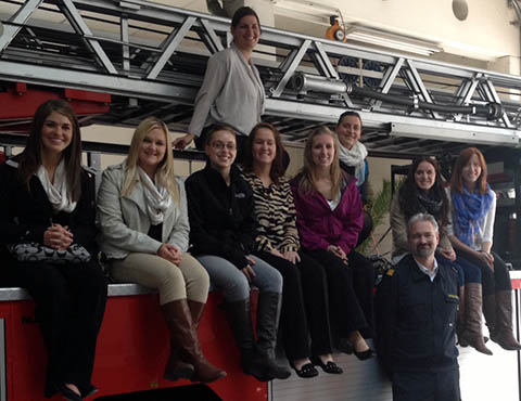 Freiwillige Feuerwehr Krems/Donau - IMC mit Austauschstudenten zu Besuch